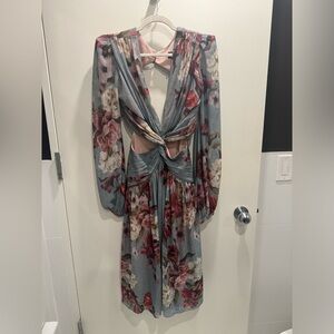 PATBO cutout dress midi length/ size 4/Small